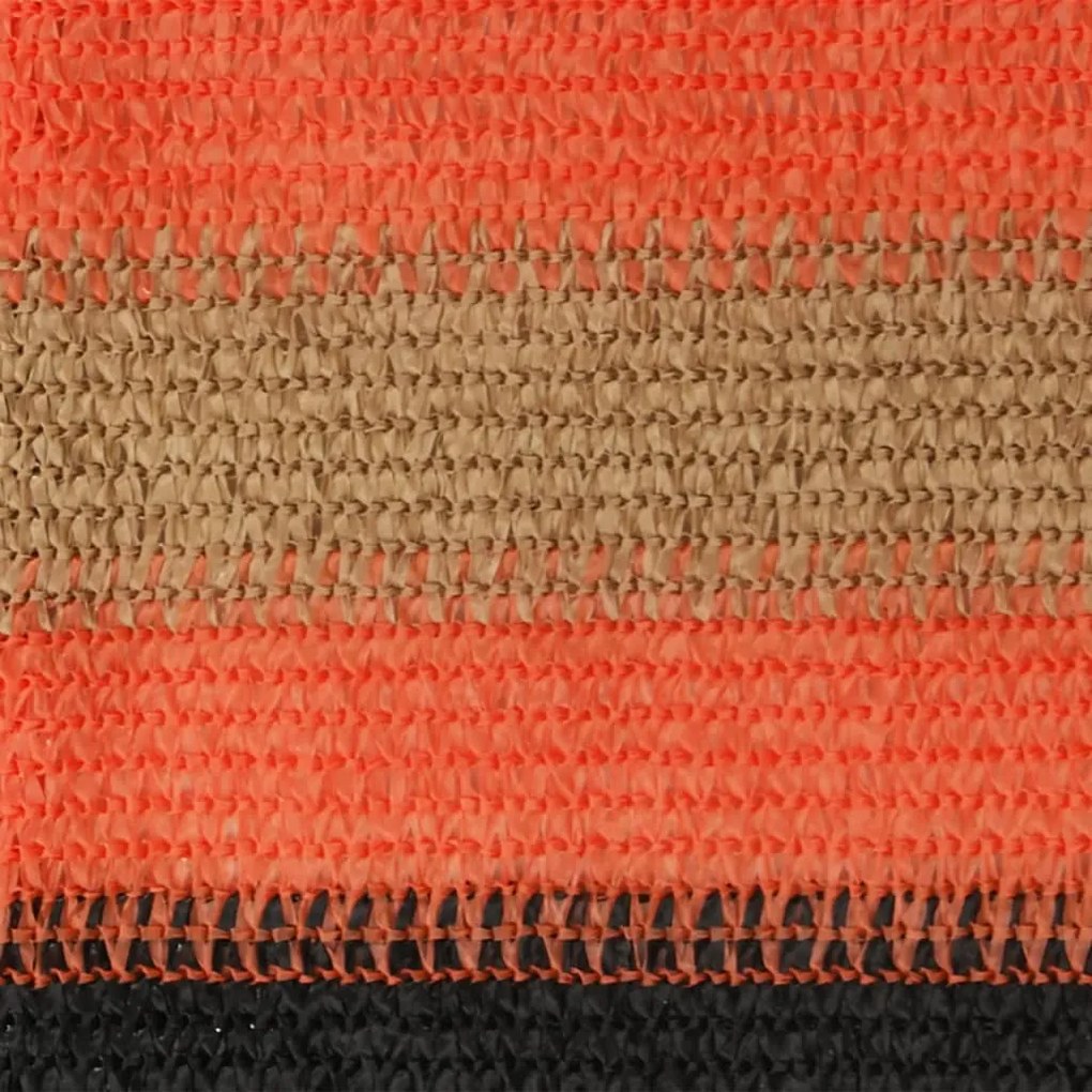 Tela de varanda 120x500 cm PEAD multicor