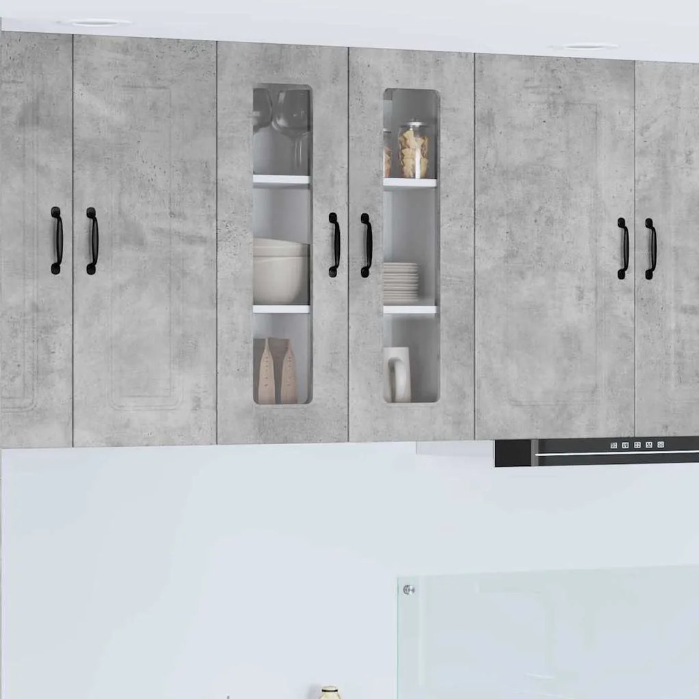 vidaXL Armário de Cozinha Cinzento 60 x 31 x 80 cm Madeira processada