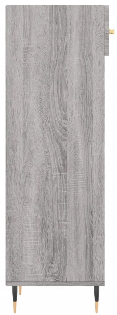 Sapateira 30x35x105 cm derivados de madeira cinzento sonoma