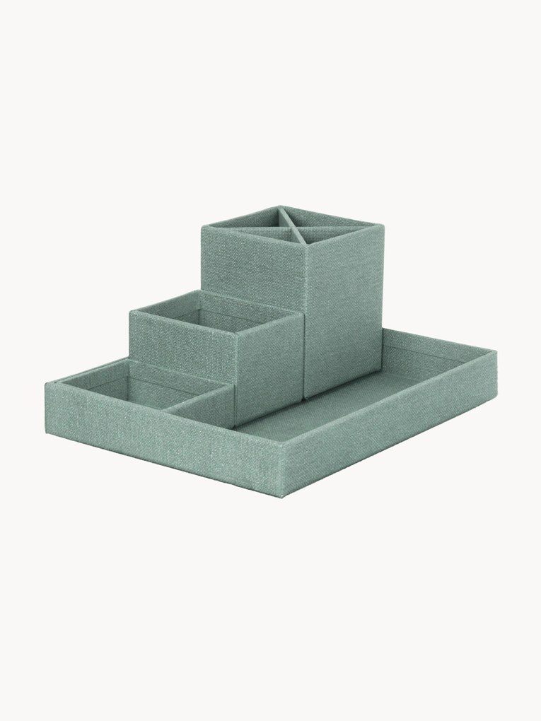 Organizadores de secretária Lena, conjunto de 4