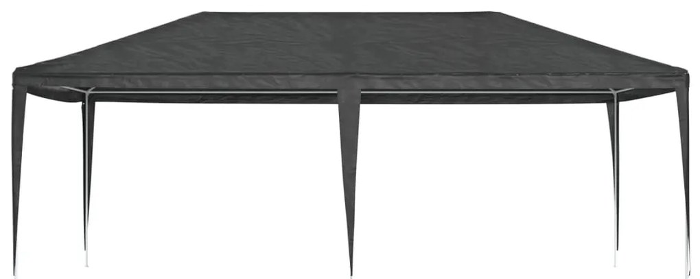Tenda para festas 4x6 m 90 g/m² antracite