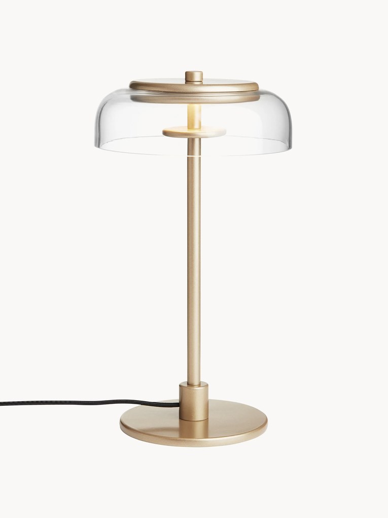 Candeeiro de mesa LED artesanal pequeno e regulável Blossi