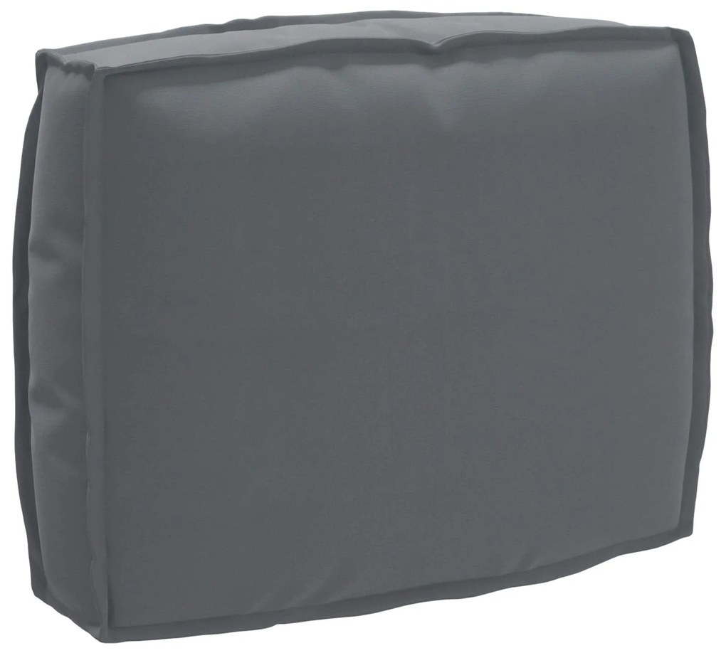vidaXL Almofada Antracite 50 x 40 x 12 cm Tecido Oxford