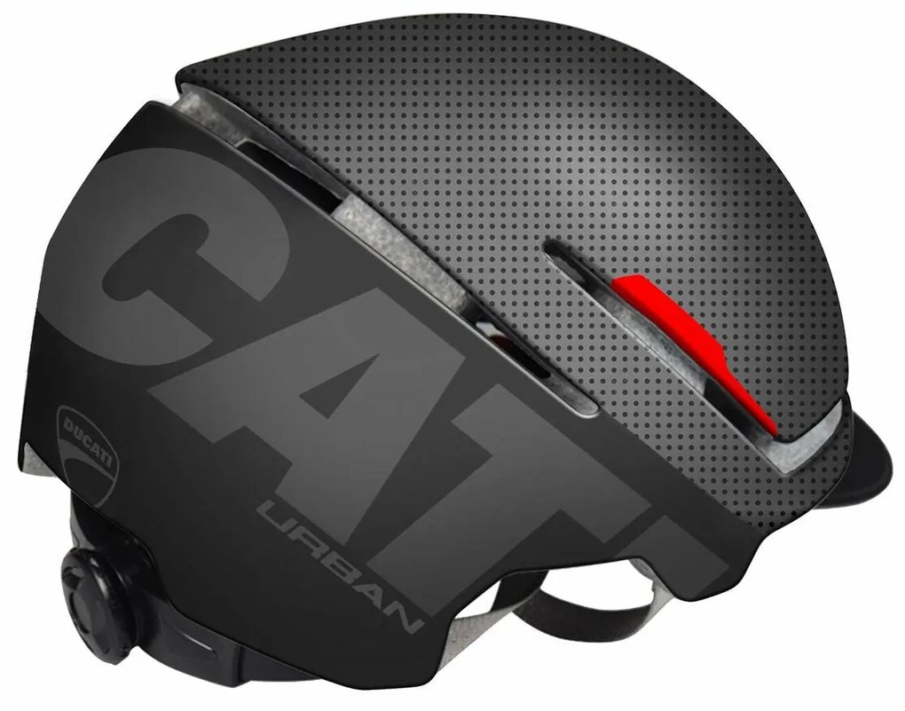 Capacete para Trotinete Elétrica Ducati DUC-HLM-BLK 58-62 cm Preto