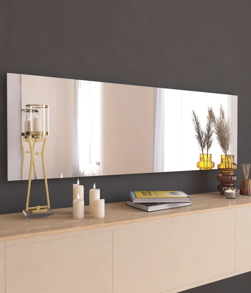 Espelho Azus – Branco – 40 cm x 120 cm x 2,2 cm