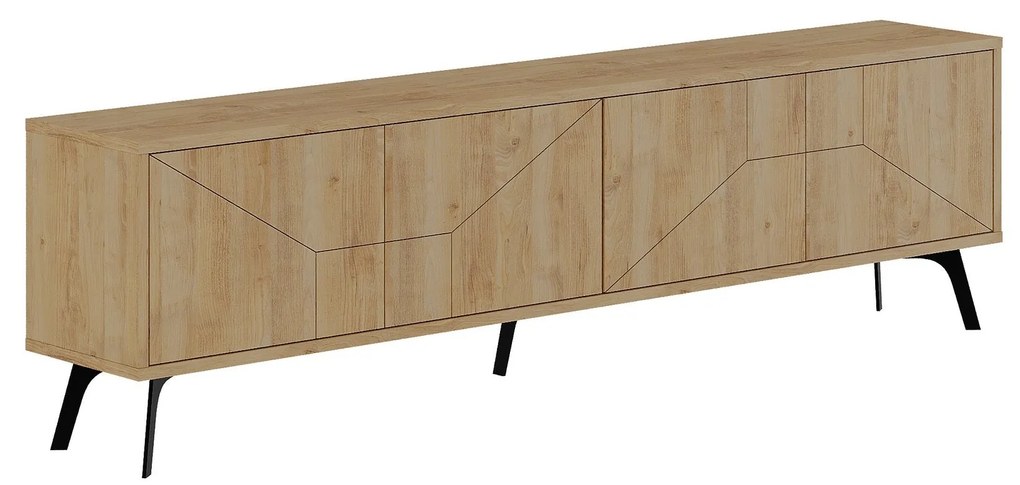 Estante Lima – Branco/Amarelo – 90x180x20 cm