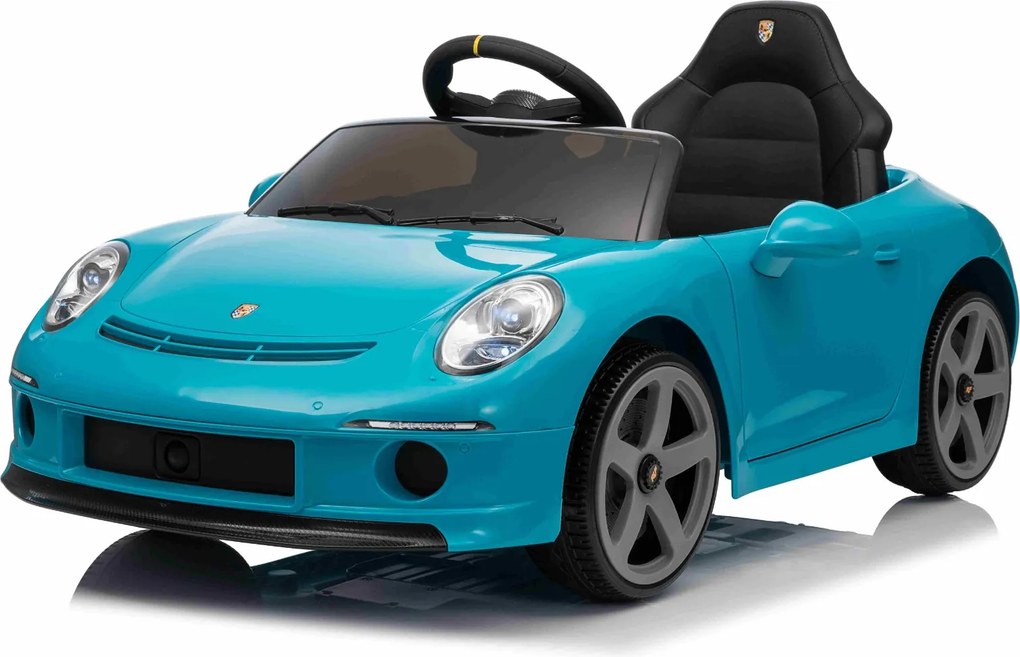 Carro elétrico para crianças RUF GT 12V,com portas rebatíveis, comando remoto, luzes LED dianteiras e traseiras, entrada USB/Aux, bateria de lítio, li