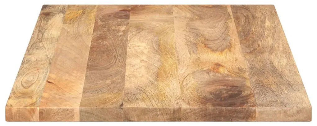 Tampo de mesa retangular 100x50x3,8 cm mangueira maciça