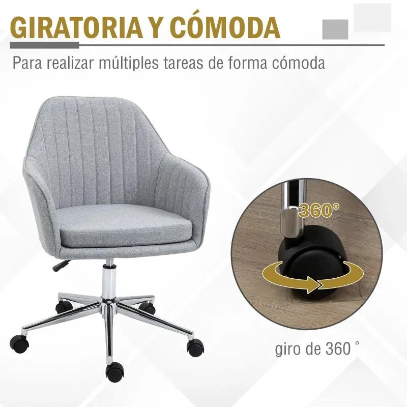 Cadeira Soft com Altura Ajustável - Design Ergonómico