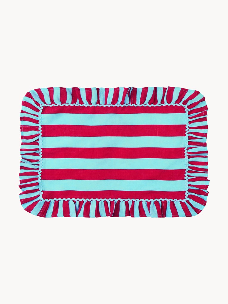 Individuais de mesa às riscas Senape, 2 uni.