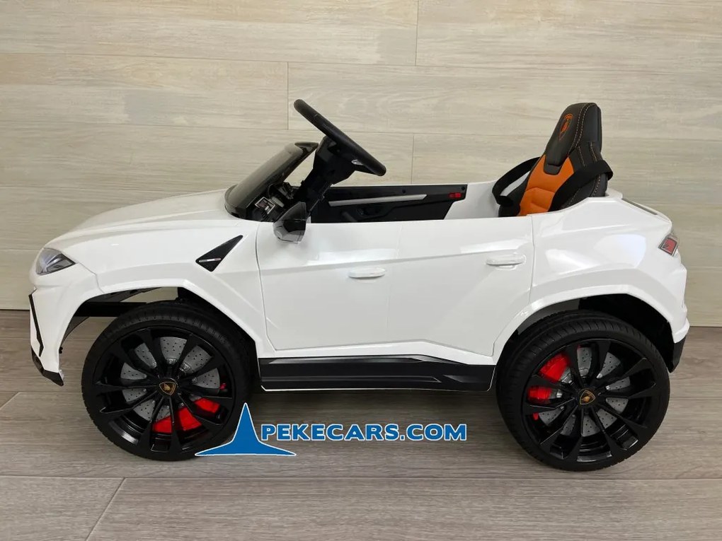 Carro eletrico crianças Lamborghini Urus 12V 2.4G Branco