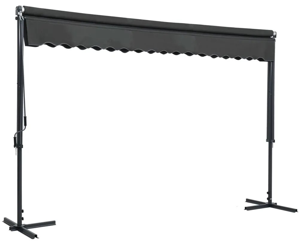 Toldo de pé 400x300 cm antracite