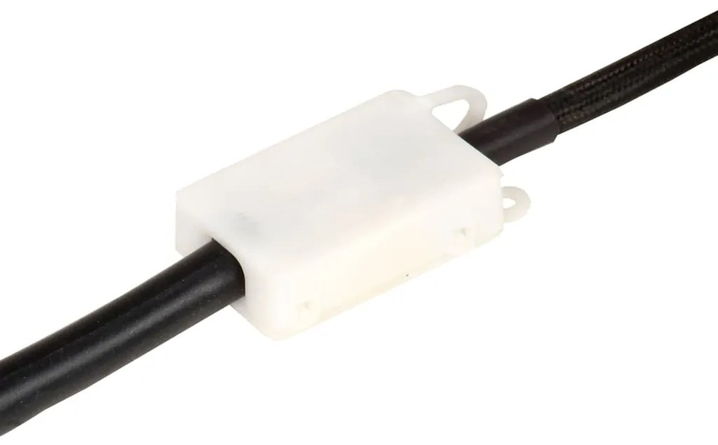 Candeeiro suspenso vintage indust. redondo 25W 31cm E27 branco