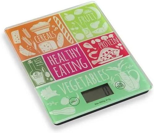 balança de cozinha Healthy Eating Vidro temperado