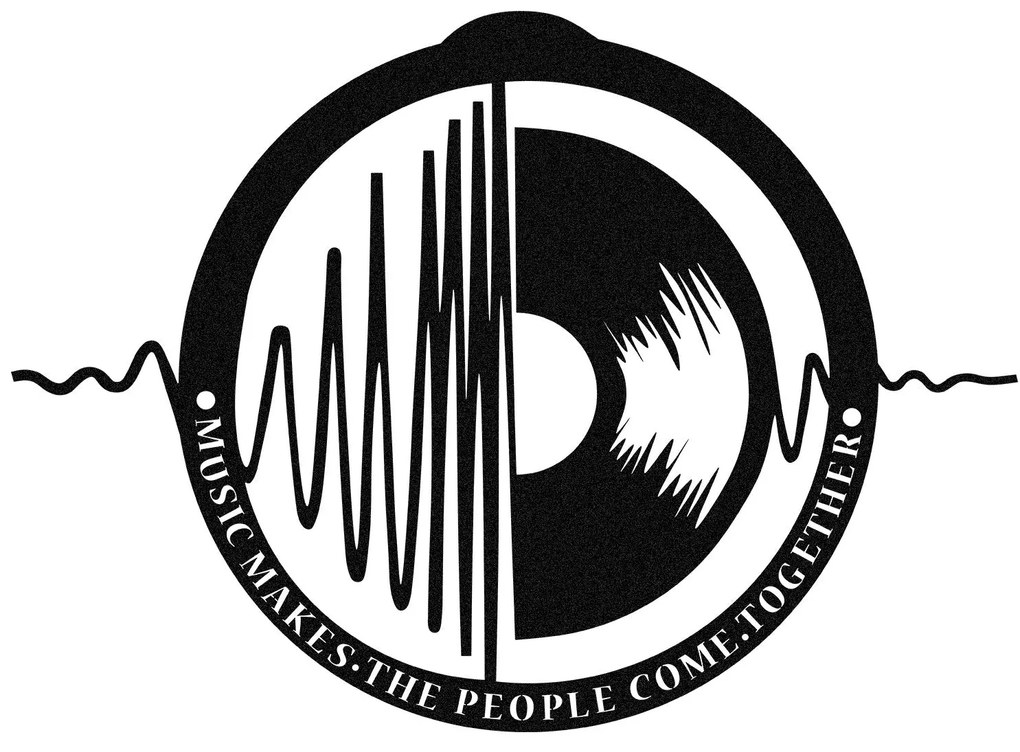 Acessório Decorativo de Parede My Music – Preto – 60 x 43 cm