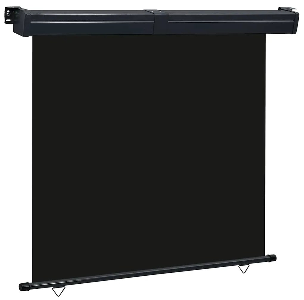 Toldo lateral para varanda 165x250 cm preto