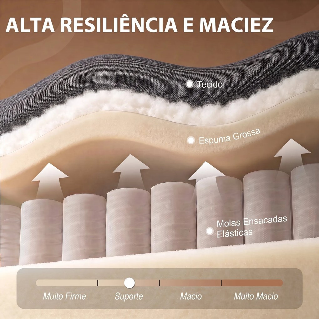 Poltrona Relax Reclinável Manual em Linho com Montagem Rápida Apoio para os Pés Acolchoamento Espesso e Pés em Madeira Cinza