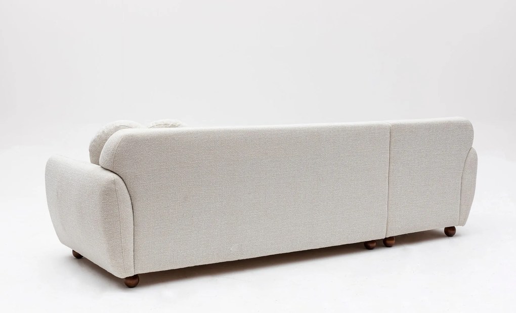 Sofá de Canto Eddy – Branco – 273 x 162 cm
