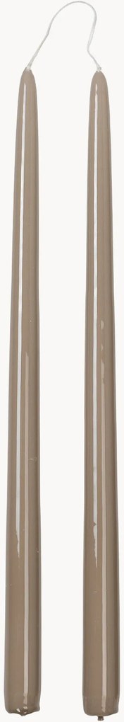 Velas de jantar artesanais Smooth, conjunto de 4