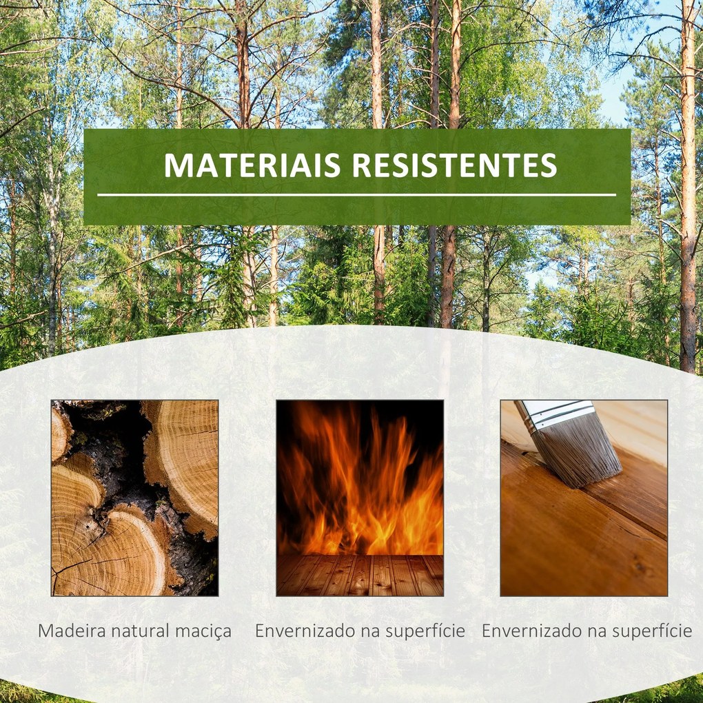 Suporte para Plantas Estante para Plantas de Madeira Estante para Flor
