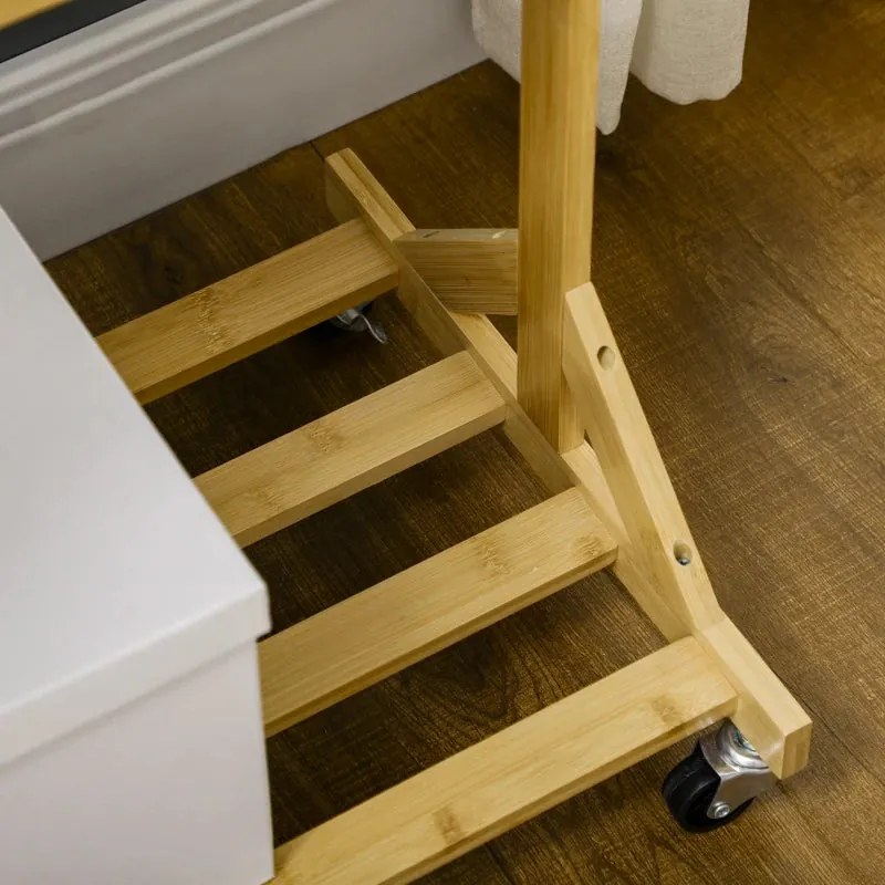Conjunto de Entrada Deepend - Cabide e Sapateira em Bambu - Design Nat