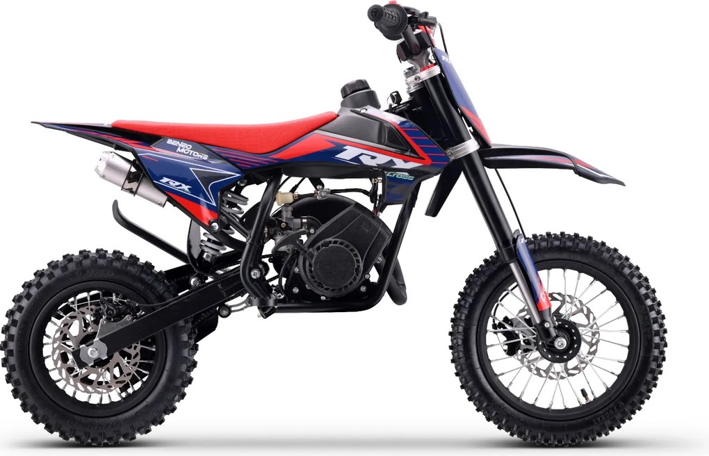 Moto Cross Gasolina para crianças BNO Motors Cross TRX 60 cc Vermelha