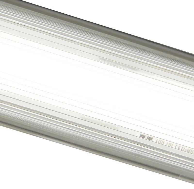 Luminária TL com LED 1800 lm e detetor de movimento IP65 - Base Retro