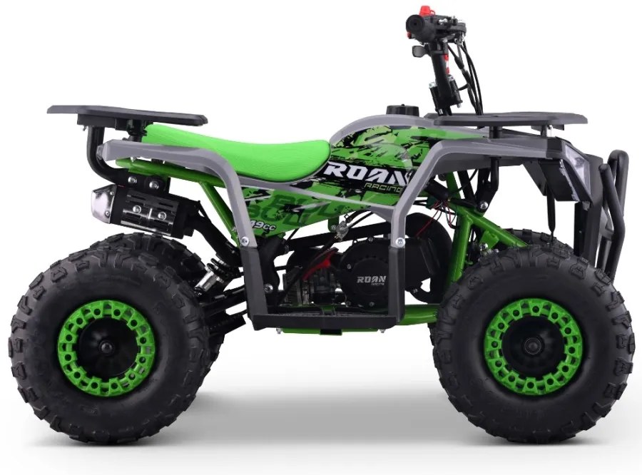 MINI MOTO 4 GASOLINA PARA CRIANÇAS Bull 49cc tipo ATV Verde