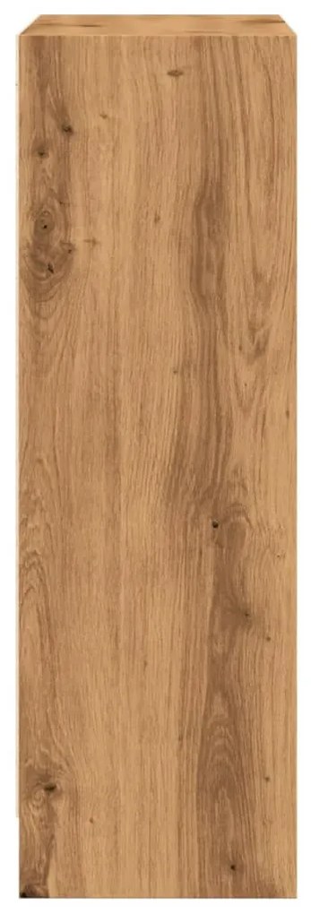 Estante 60x24x76 cm derivados de madeira carvalho artisiano