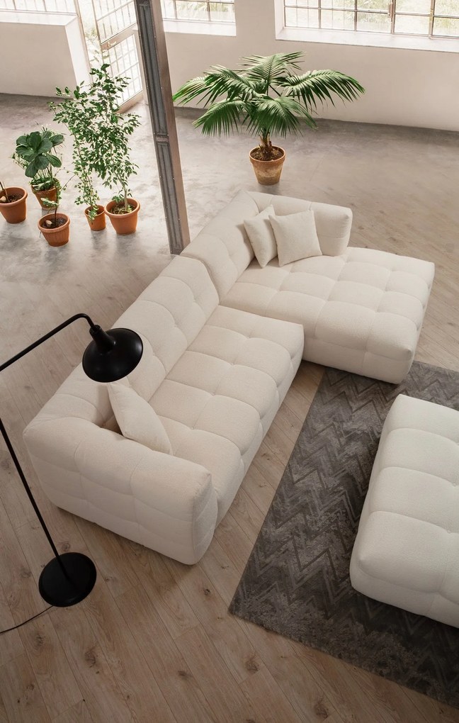 **** Sofá de Canto Cady – Bege – 300 x 150 cm
**
