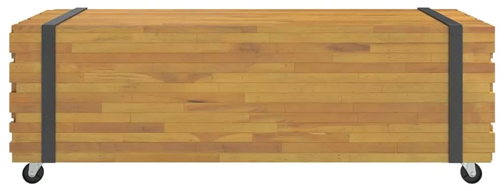 Mesa de centro 110x45x35 cm madeira maciça teca