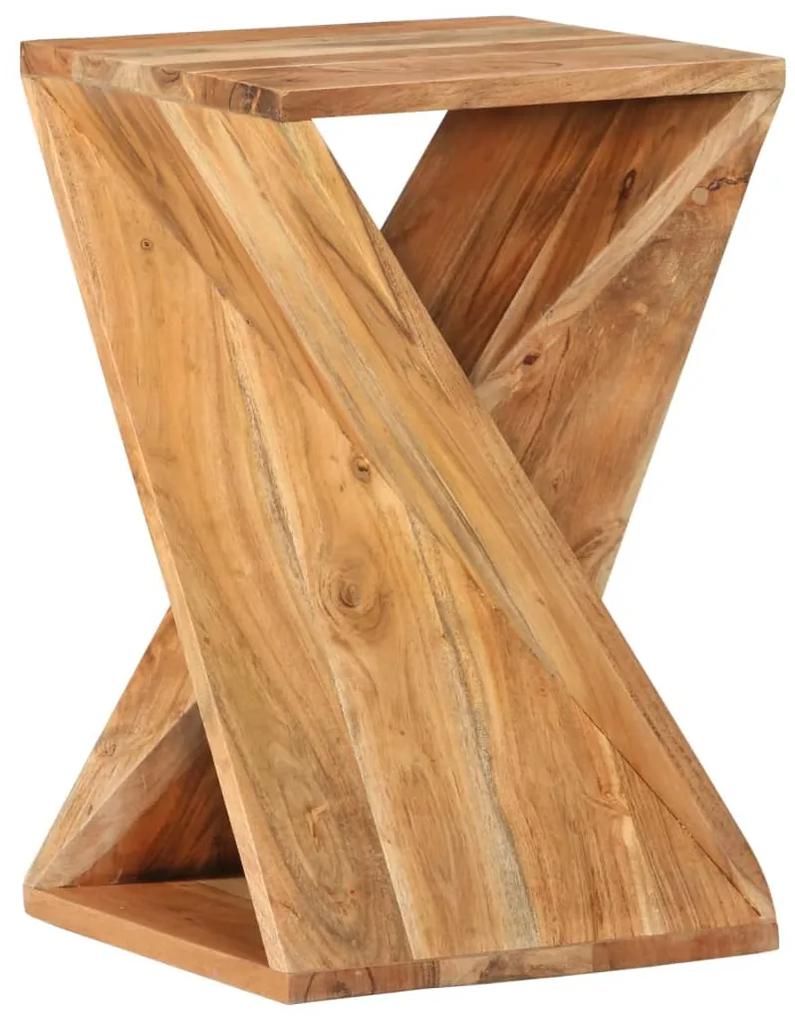 Mesa de apoio 35x35x55 cm madeira de acácia maciça