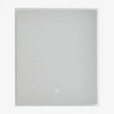 Espelho Retangular Para Banheiro Com Luz Led E Antiembaçante Tamsin ↔︎ 60 Cm - Sklum
