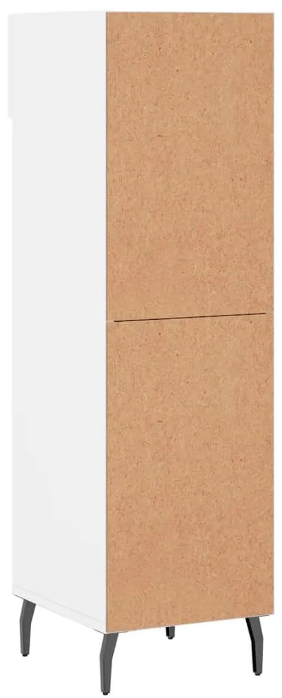 Sapateira 30x35x105 cm derivados de madeira branco brilhante