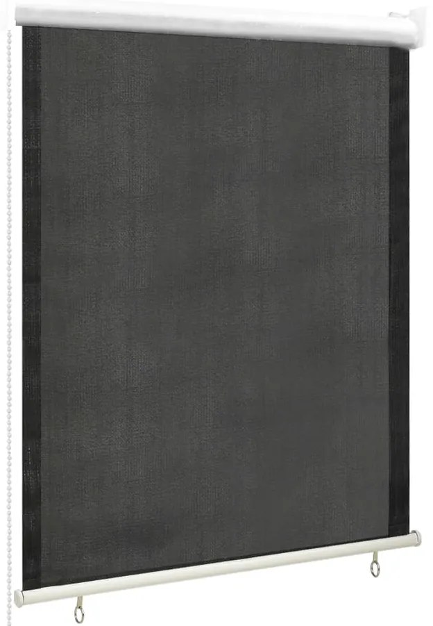 vidaXL Estore de rolo para exterior 80x140 cm antracite