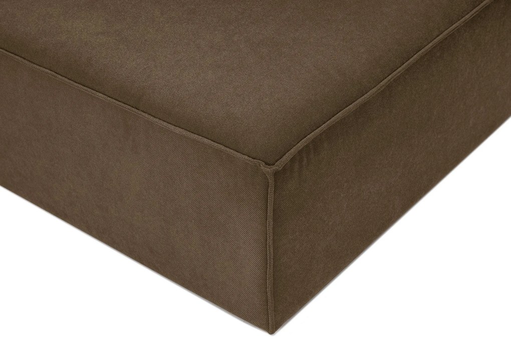 Sofá de Canto Sora – Castanho – 350x65x190 cm