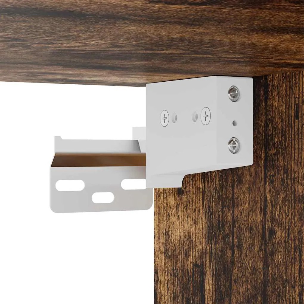 Armários de parede para garagem 2 pcs derivados de madeira