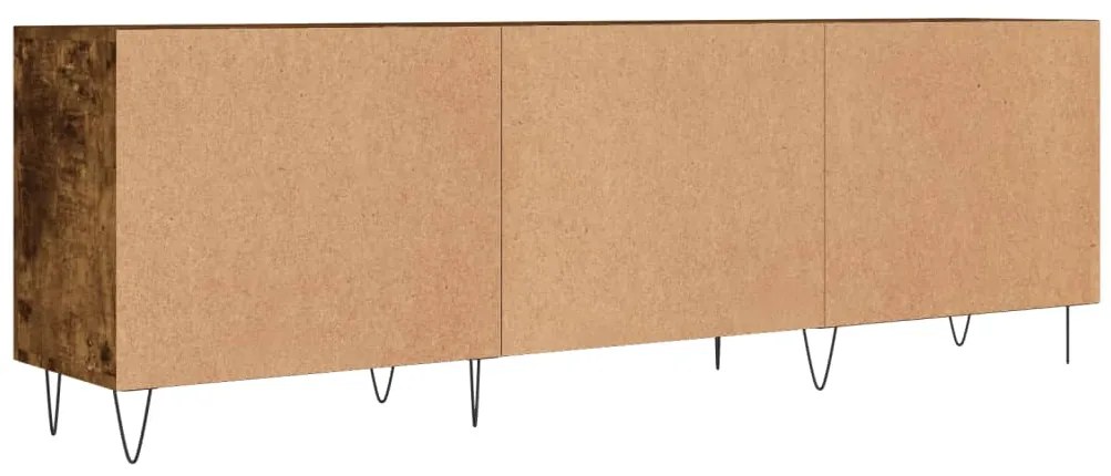 Móvel de TV 150x30x50 cm derivados de madeira carvalho fumado
