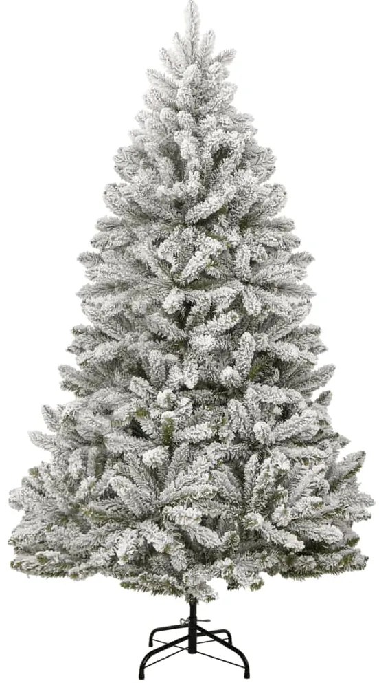 Árvore de Natal artificial articulada c/ flocos de neve 300 cm