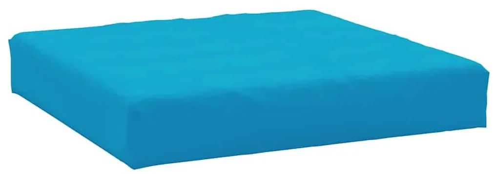 Almofadões para paletes 3 pcs tecido oxford azul-claro