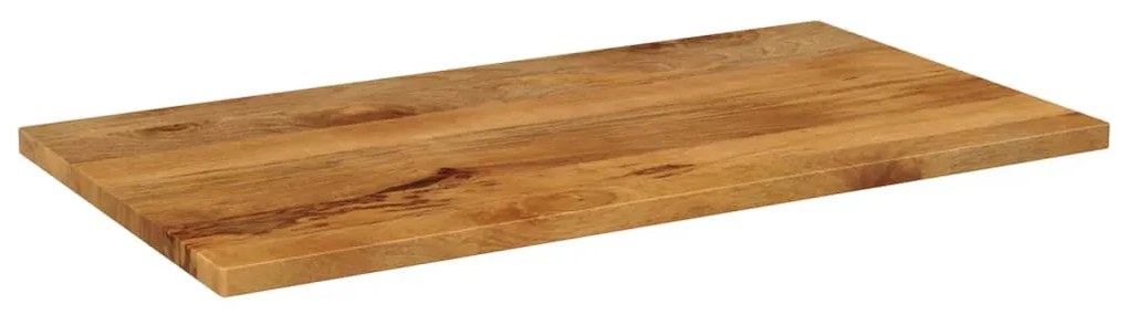 Tampo de mesa retangular 100x70x3,8 cm mangueira maciça
