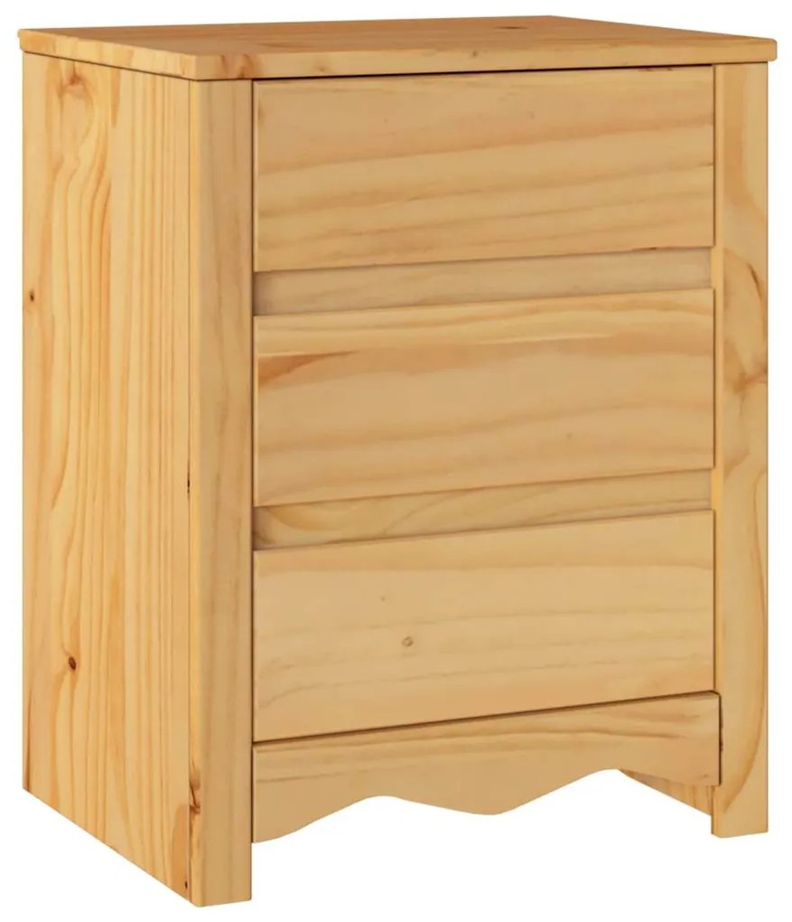Cabeceira de Cama vidaXL "DRAMMEN" 45x35x56 cm Madeira Sólida de Pinho