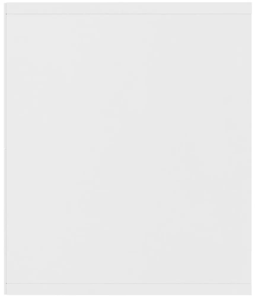 Estante/móvel de TV 143x30x36 cm branco
