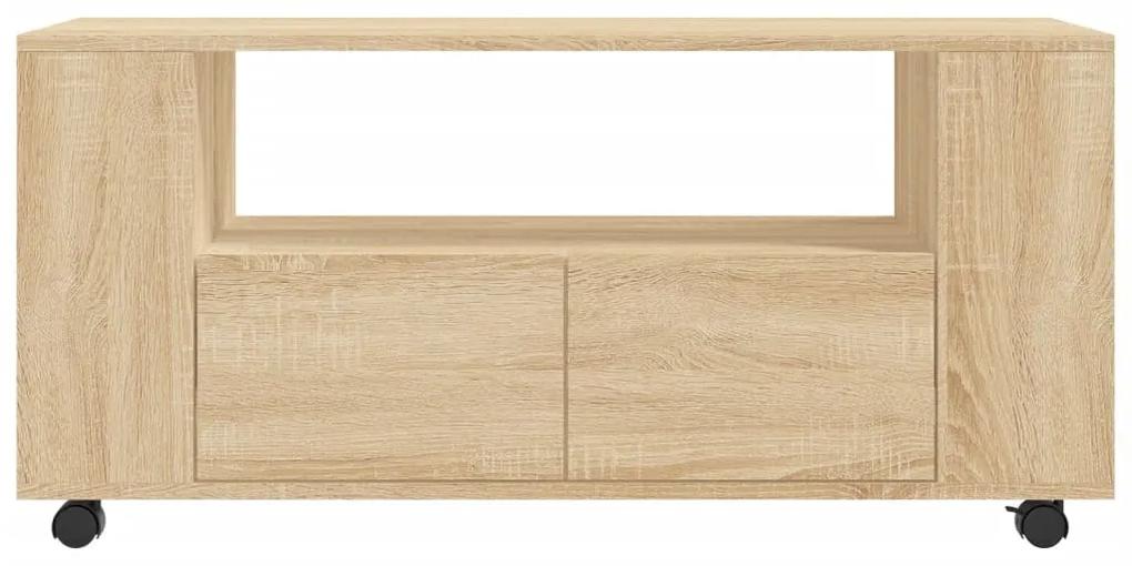 Móvel de TV 102x34,5x43 cm derivados de madeira carvalho sonoma
