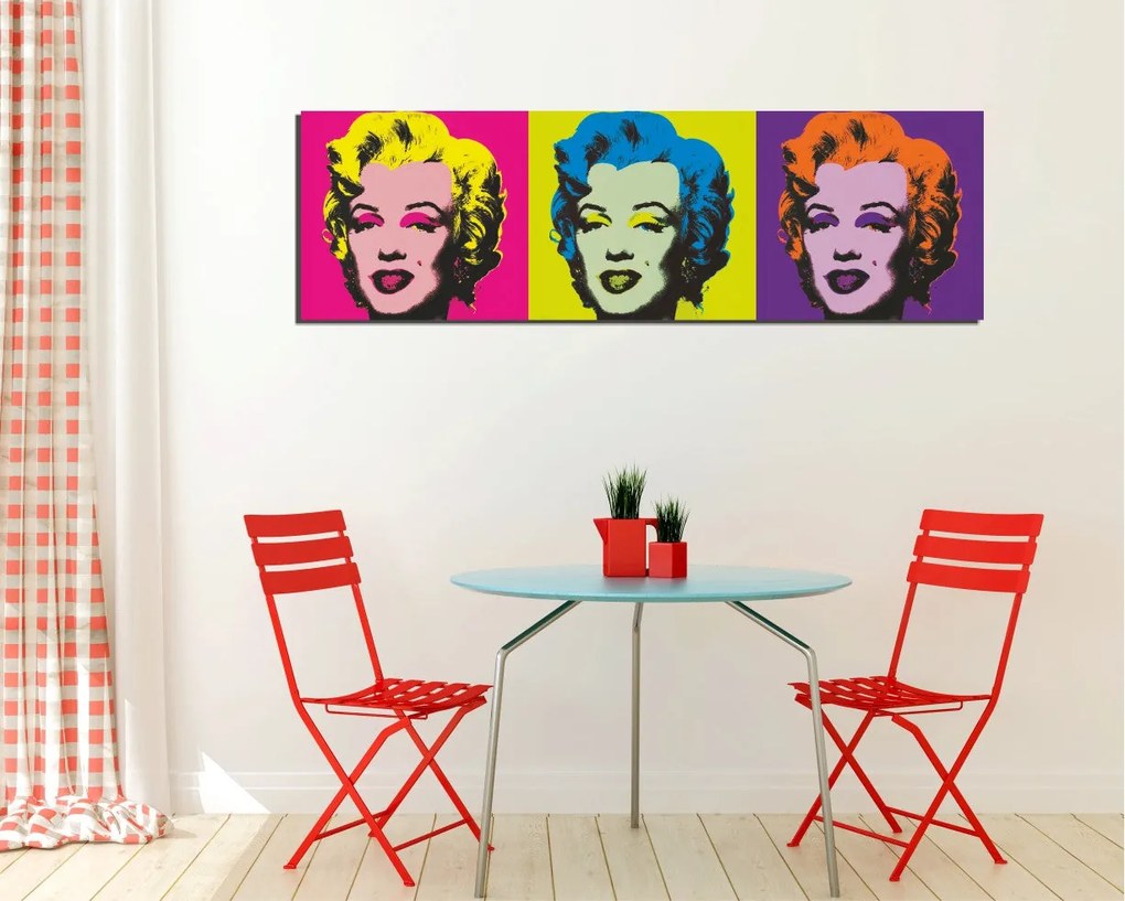 Pintura Decorativa em Tela PC059 – Multicolor – 30 x 80 cm