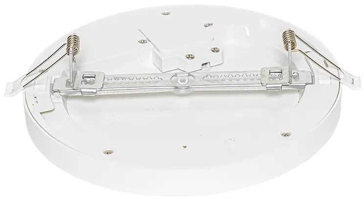 Foco embutido ou de superfície branco 22 cm com LED dimmer 3 etapas - Trans Moderno