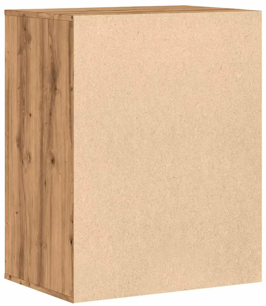 Cómoda com 4 Gavetas - 60x41x76 cm - derivados de madeira - carvalho a