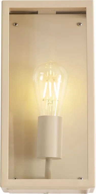 Lanterna de parede exterior clássica bege IP44 - Rotterdam