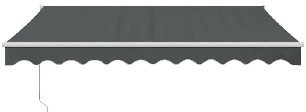 Toldo retrátil automático 3x2,5 m antracite