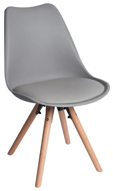 Pack 4 Cadeiras Bonik Pro - Cinza